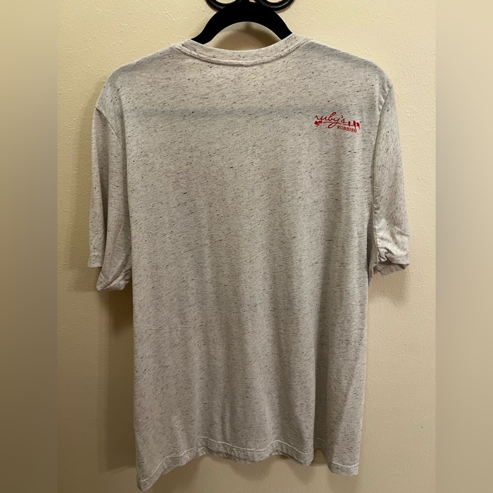 ruby & bloom Graphic Tee - Cream with Red and Green - Picture 3 of 4